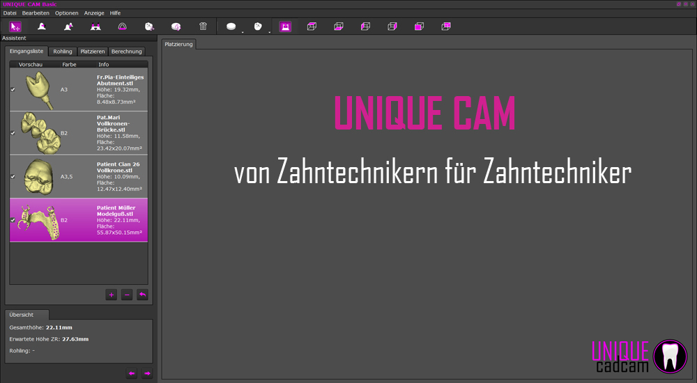 UNIQUE CAM
